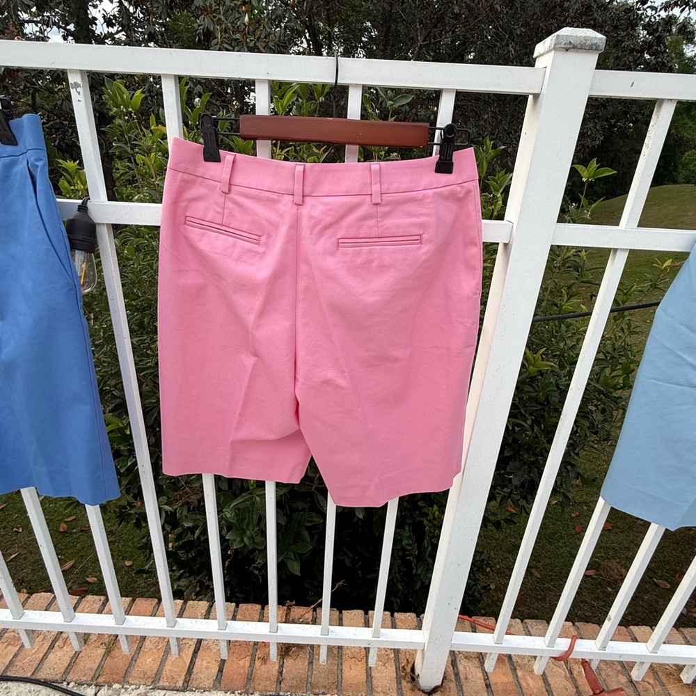 Brooks Brothers Shorts Bundle Pink Blue Set 10/10P Petite Preppy NWT + Like New